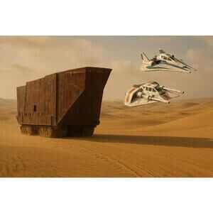 Hot Wheels Star Wars Starships Select Lot  Snowspeeder Gauntlet Sandcrawler NEW